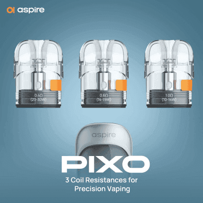 ASPIRE PIXO 霧克斯螢幕觸控電子煙主機空倉煙彈:圖片 3