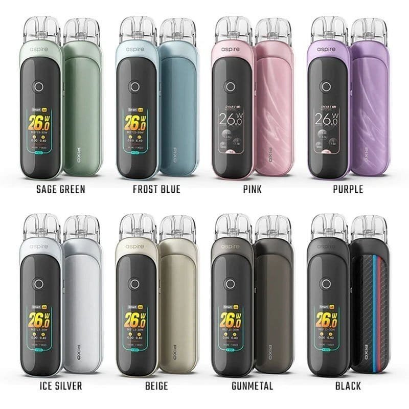 ASPIRE PIXO 霧克斯螢幕觸控電子煙主機空倉煙彈